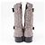 Timeless Chanel COCO Mark Tweed-Lederstiefel Mehrfarben - Ansicht 2