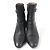 Botines de cuero Saint Germain de Hermès Negro - vista 4