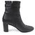 Botines de cuero Saint Germain de Hermès Negro - vista 6
