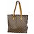 Borsa Tote Cabas Mezzo Monogram di Louis Vuitton Marrone