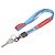 Chanel Sport Halskette Tragegurt aus Canvas Rot
