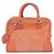 Sac à main Loewe Amazona 28 en daim et cuir Orange