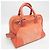 Sac à main Loewe Amazona 28 en daim et cuir Orange - vue 10
