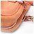 Sac à main Loewe Amazona 28 en daim et cuir Orange - vue 7