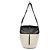 Bolso grande tipo bucket Burberry Negro Beige - vista 2
