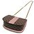 Borsa a Spalla Donna Louis Vuitton Damier Wight N64418 Marrone Rosa - vue 2
