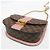 Borsa a Spalla Donna Louis Vuitton Damier Wight N64418 Marrone Rosa - vue 6