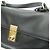 Prada Soft Sound mittelgroße Lederhandtasche Schwarz - Ansicht 6