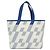 Hermès Ambie GM Tote Bag Blau Aus weiß
