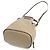 Borsa a sacco in jacquard con logo Prada Marrone Marrone scuro - vista 2