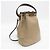 Borsa a sacco in jacquard con logo Prada Marrone Marrone scuro - vista 6