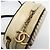 Borsa a spalla rotonda con catena Coco Mark di Chanel Nero Beige - vista 7