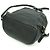 Mochila de couro feminina Prada VIT.DAINO Preto - vista 5