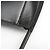 Borsa a spalla in pelle donna Jil Sander Crescent Nero - vista 7