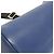 Christian Dior Borsa a spalla in pelle Dior Homme Atelier Roller in blu navy - vista 7