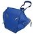 Borsa a mano Hammock Medium Loewe in pelle blu - vista 2
