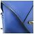 Borsa a mano Hammock Medium Loewe in pelle blu - vista 4