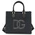 DG Logo Einkaufstasche Dolce & Gabbana Schwarz