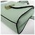 Valextra ISIDE GÜRTEL Leder Bauchtasche/Schultertasche Grün - Ansicht 6