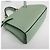Valextra ISIDE GÜRTEL Leder Bauchtasche/Schultertasche Grün - Ansicht 8