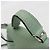 Valextra ISIDE GÜRTEL Leder Bauchtasche/Schultertasche Grün - Ansicht 9