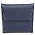 Monedero de cuero de cabra Bastia de Hermès Azul marino