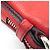 Borsa a spalla in pelle donna Prada Rosso - vista 5