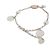 Bracciale Charm Serie Confetti Hermès Argento D'oro - vista 3