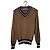 Brunello Cucinelli Herren V-Ausschnitt Pullover aus Baumwolle Mehrfarben