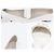 Mocassini Caviar Classici Chanel Bianco - vista 6