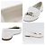 Mocassini Caviar Classici Chanel Bianco - vista 7
