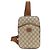 Borsa a tracolla Gucci 696016 Interlocking G GG Supreme Marrone