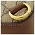 Borsa a tracolla Gucci 696016 Interlocking G GG Supreme Marrone - vista 16