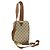 Borsa a tracolla Gucci 696016 Interlocking G GG Supreme Marrone - vista 2