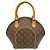 Borsa a mano Ellipse PM Monogram Louis Vuitton Marrone