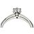 Tiffany & Co. Solitär-Diamantring aus Platin - Ansicht 8