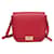 Sac à épaule en cuir Betty Yves Saint Laurent Rouge  - vue 1