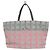 Borsa tote in nylon della nuova linea di viaggio di Chanel Marrone Rosa