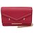 Portafoglio in Pelle Fendi Bag Bugs con Catena/Spalla per Donna Rosso