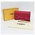 Portafoglio in Pelle Fendi Bag Bugs con Catena/Spalla per Donna Rosso - vista 2