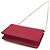 Portafoglio in Pelle Fendi Bag Bugs con Catena/Spalla per Donna Rosso - vista 3