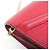 Portafoglio in Pelle Fendi Bag Bugs con Catena/Spalla per Donna Rosso - vista 9