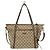Gucci GG Canvas Damen Schultertasche Braun Beige