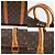 Borsa da viaggio Boston Sirius 55 Louis Vuitton Monogramma - vista 20
