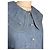 Camicia in denim Farm Rio con colletto Peter Pan blu - vista 2