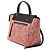 Céline Borsa a tracolla in micro tweed rosa Celine - vista 2