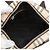Borsa a tracolla in tela check beige Burberry - vista 4