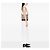 Borsa a spalla in tela check beige Burberry - vista 6