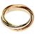 Anello Cartier Trinity Piccolo #48 D'oro - vista 3