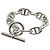 Bracciale Charm Chaine d'Ancre TGM 11 Link Hermès Argento